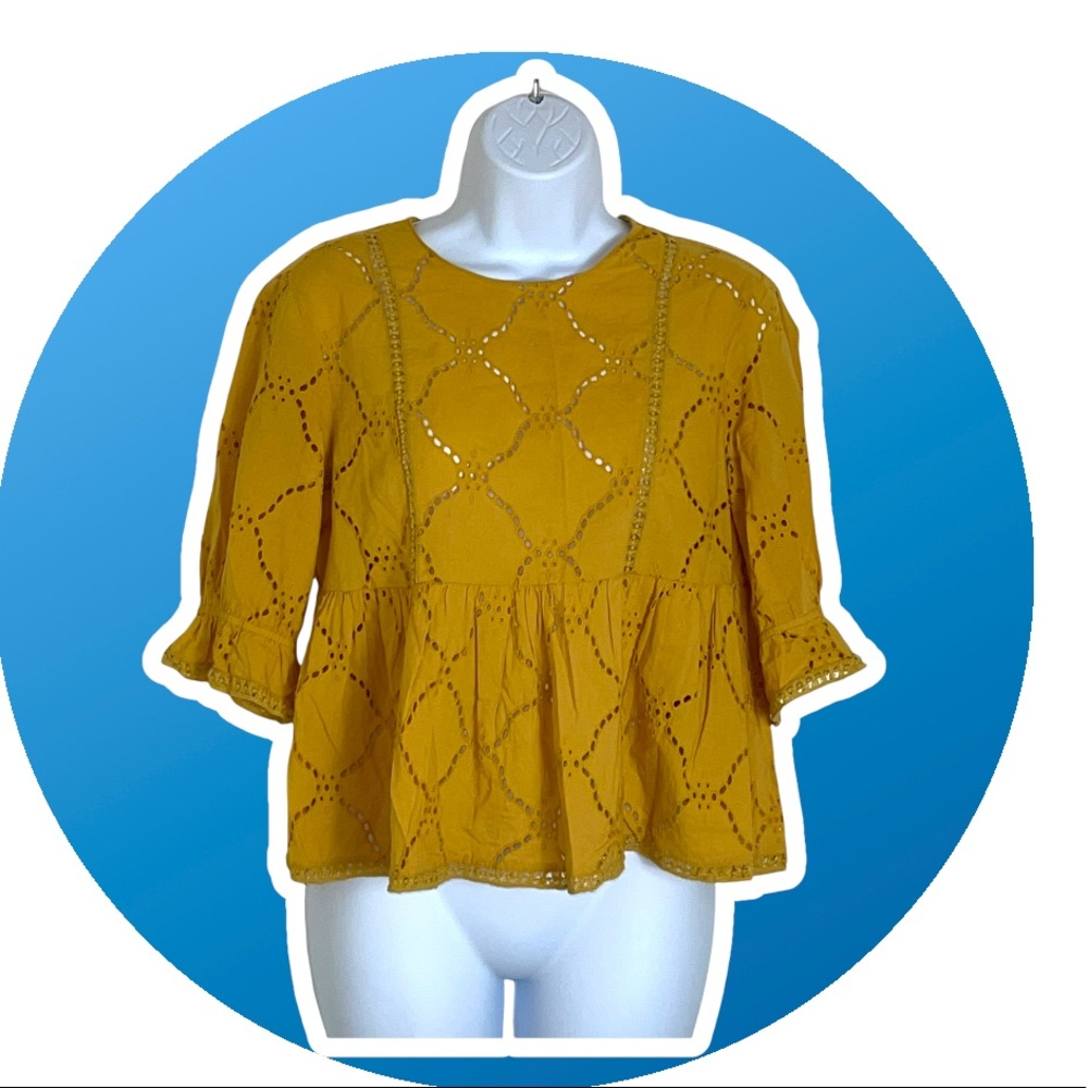 Zara Trf Collection blouse sz XS